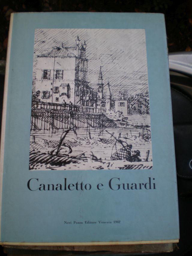 Catálogo exposição desenhos antigos venezianos Canaletto Guardi